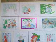 выставка рисунков детей Троицкого района 